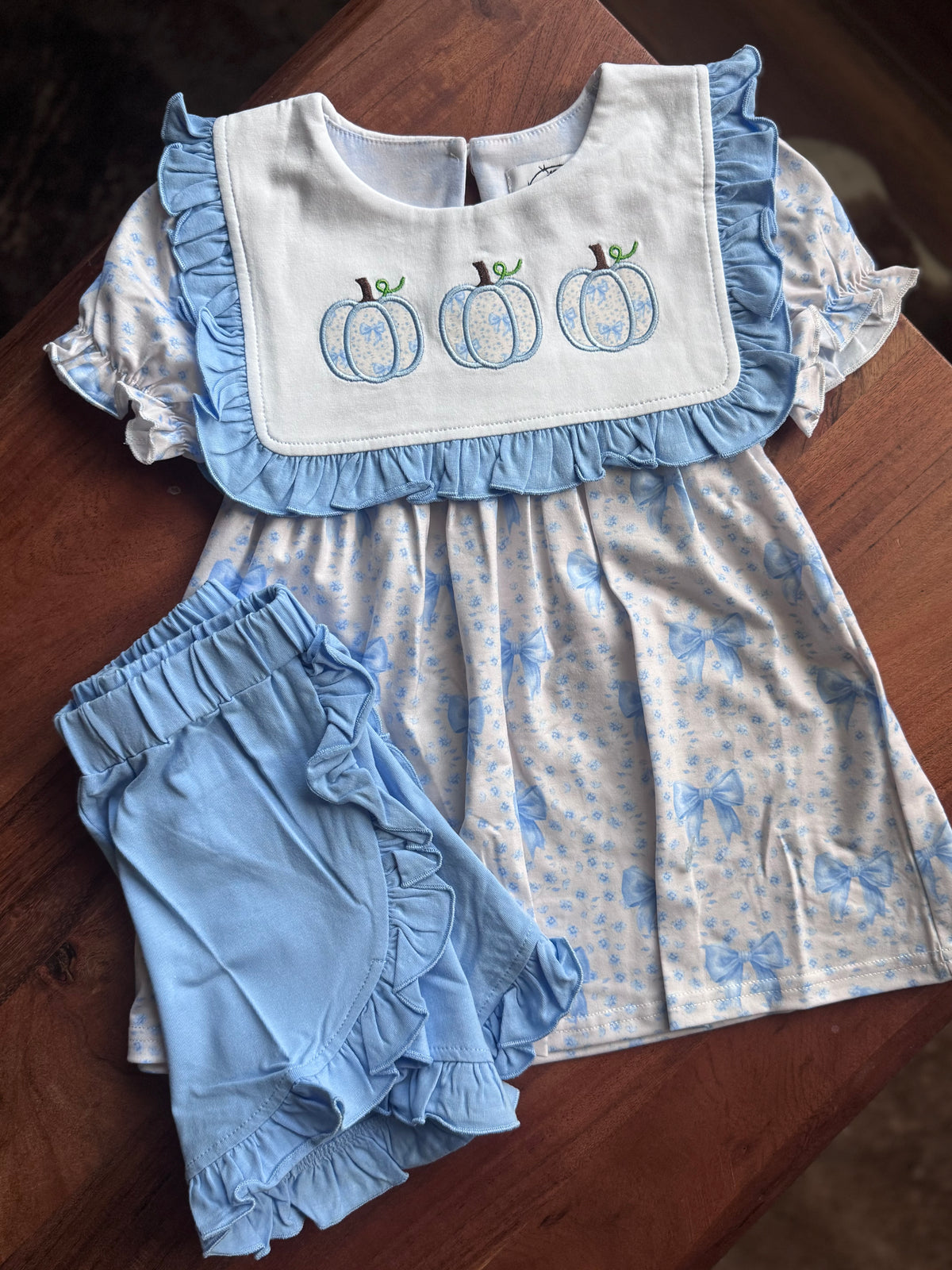 Blue Pumpkin Set | 4t