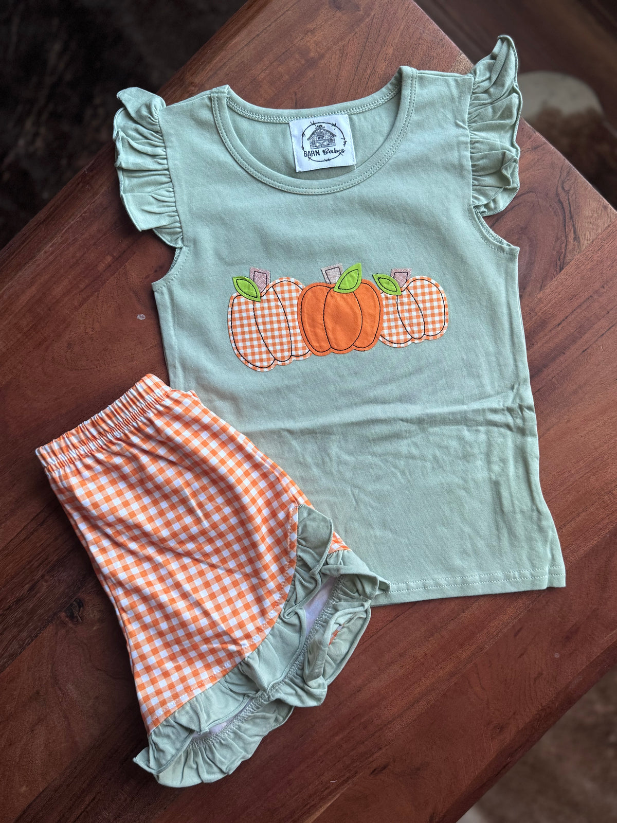 Orange Pumpkin Set | 4t