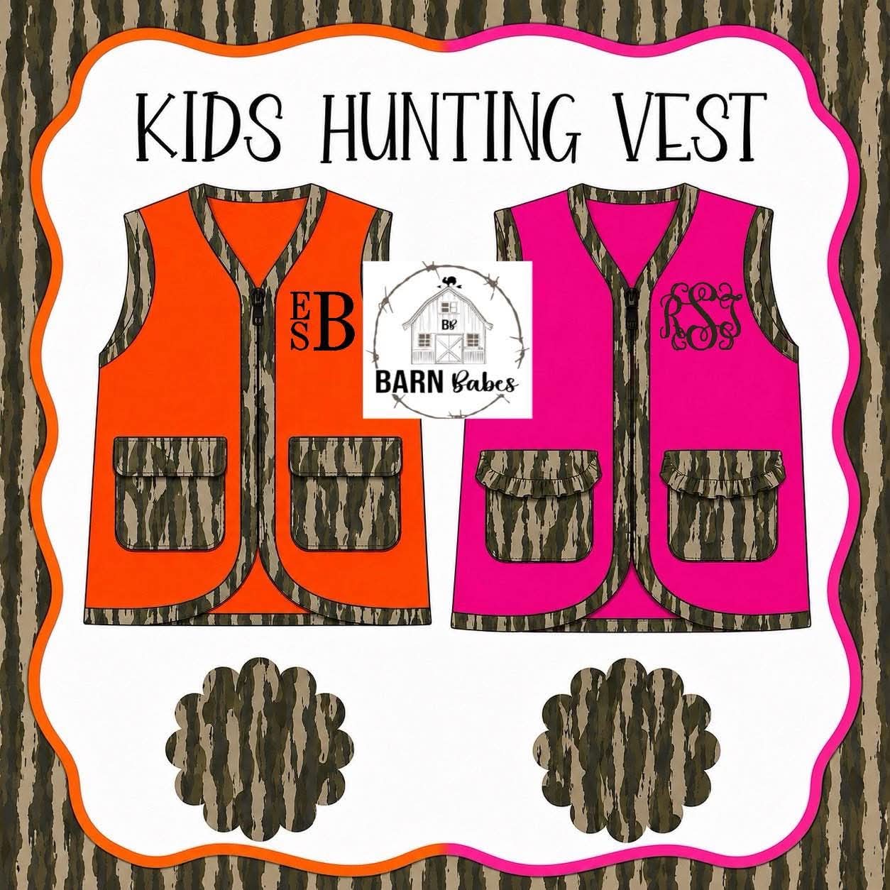 KIDS HUNTING VEST | PREORDER