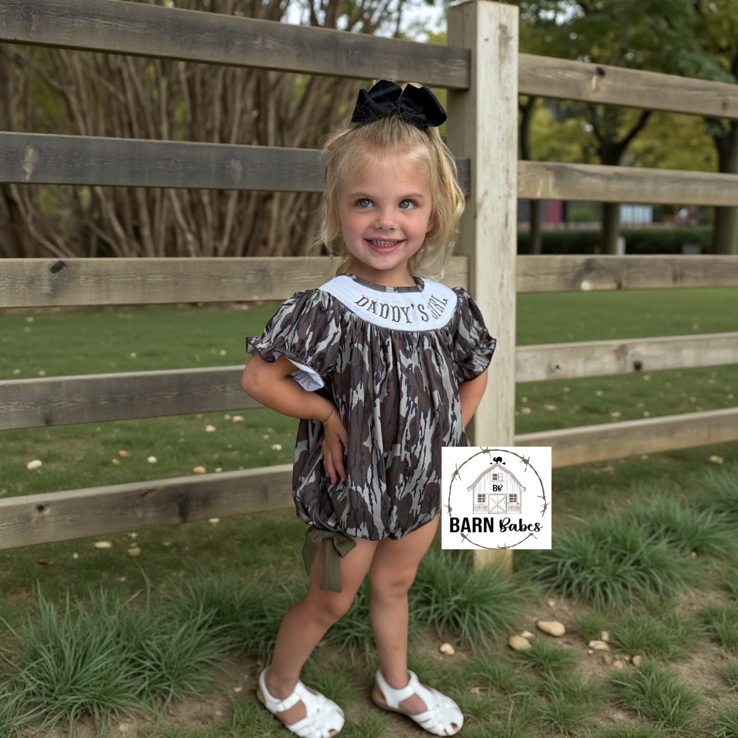 DADDYS GIRL BUBBLE MACHINE SMOCK | 18/24