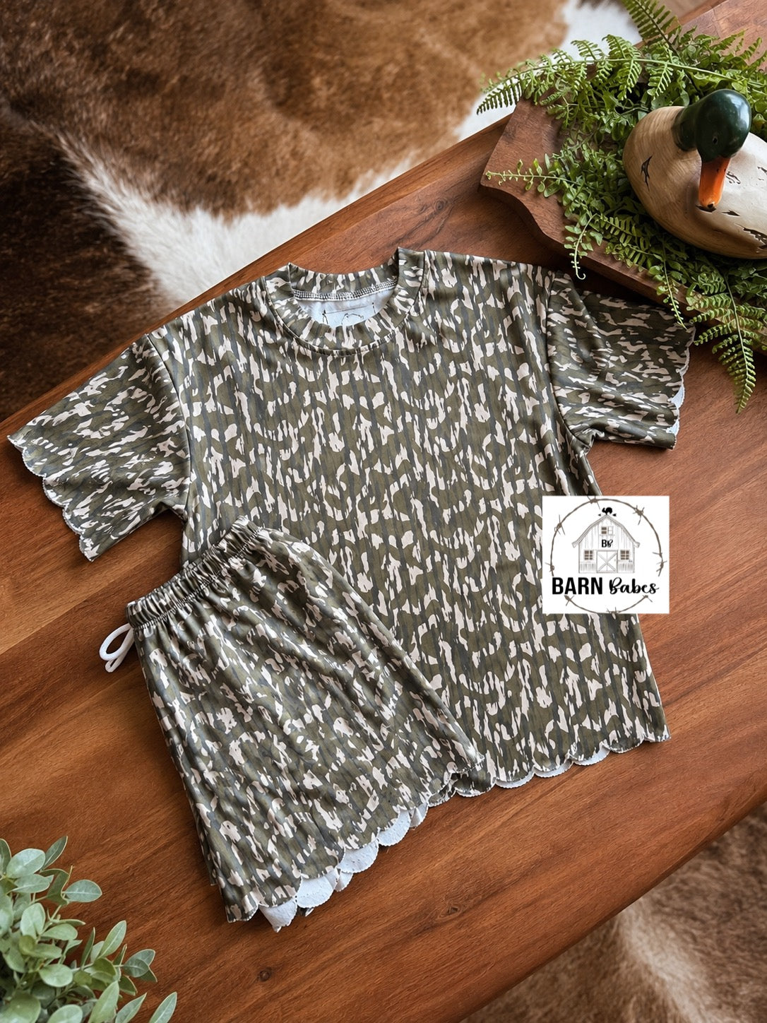 GIRLS BACKWOODS SCALLOP SET - 5/6