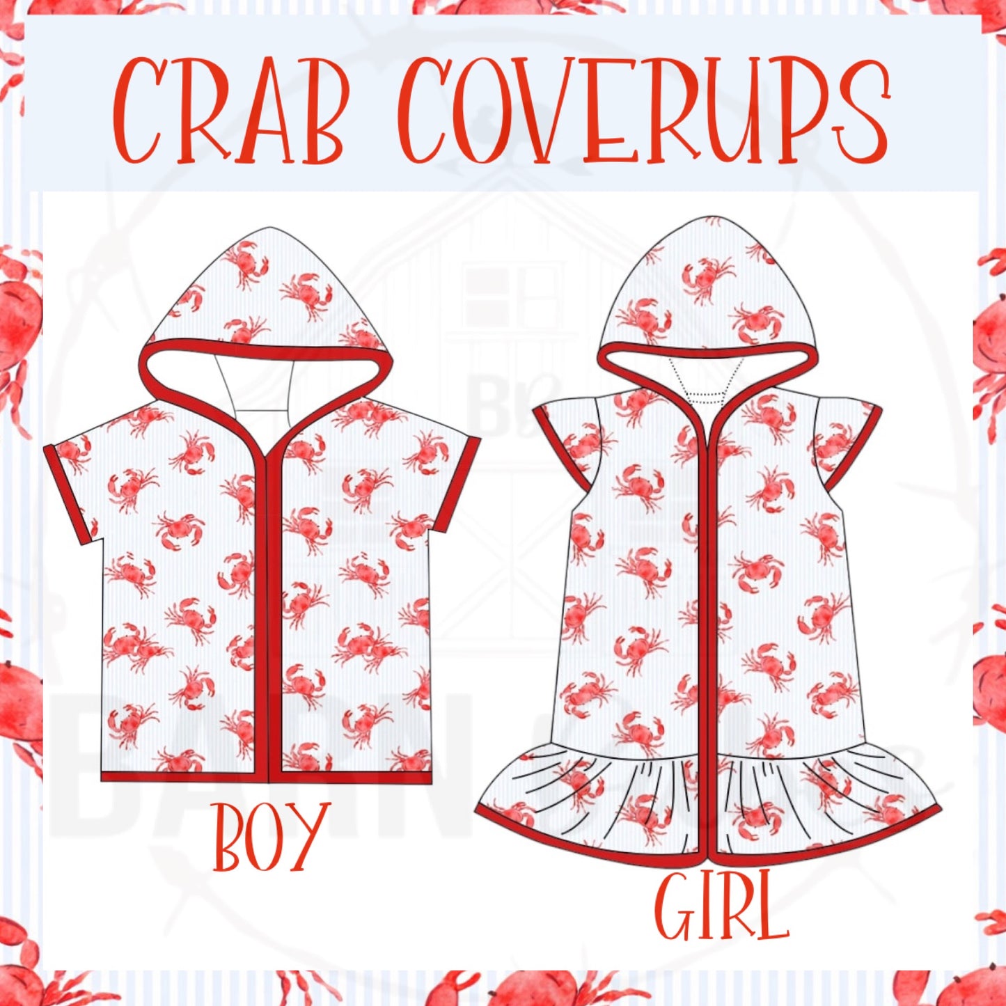 CRAB COVER UP