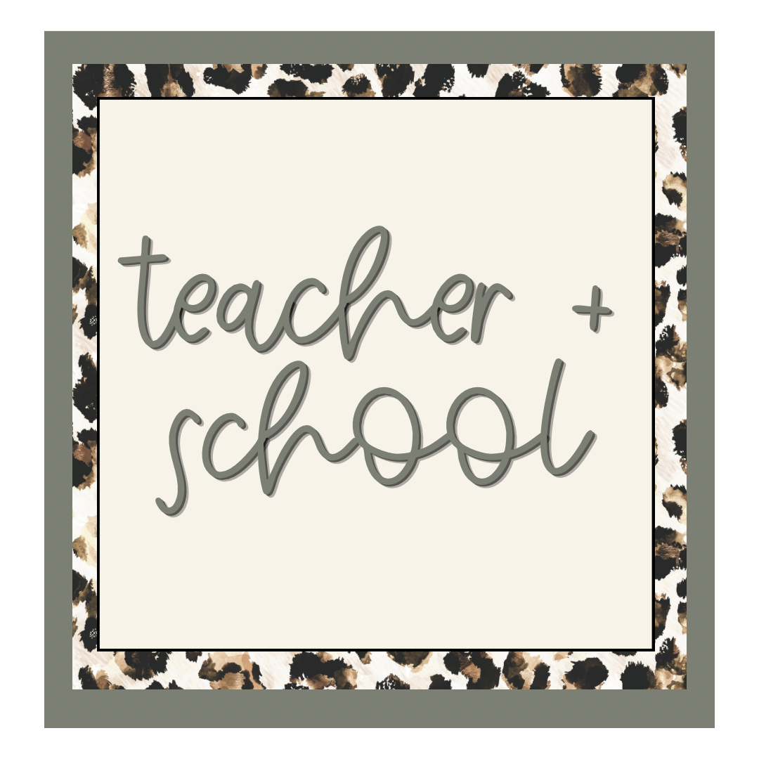 TEACHER / SCHOOL