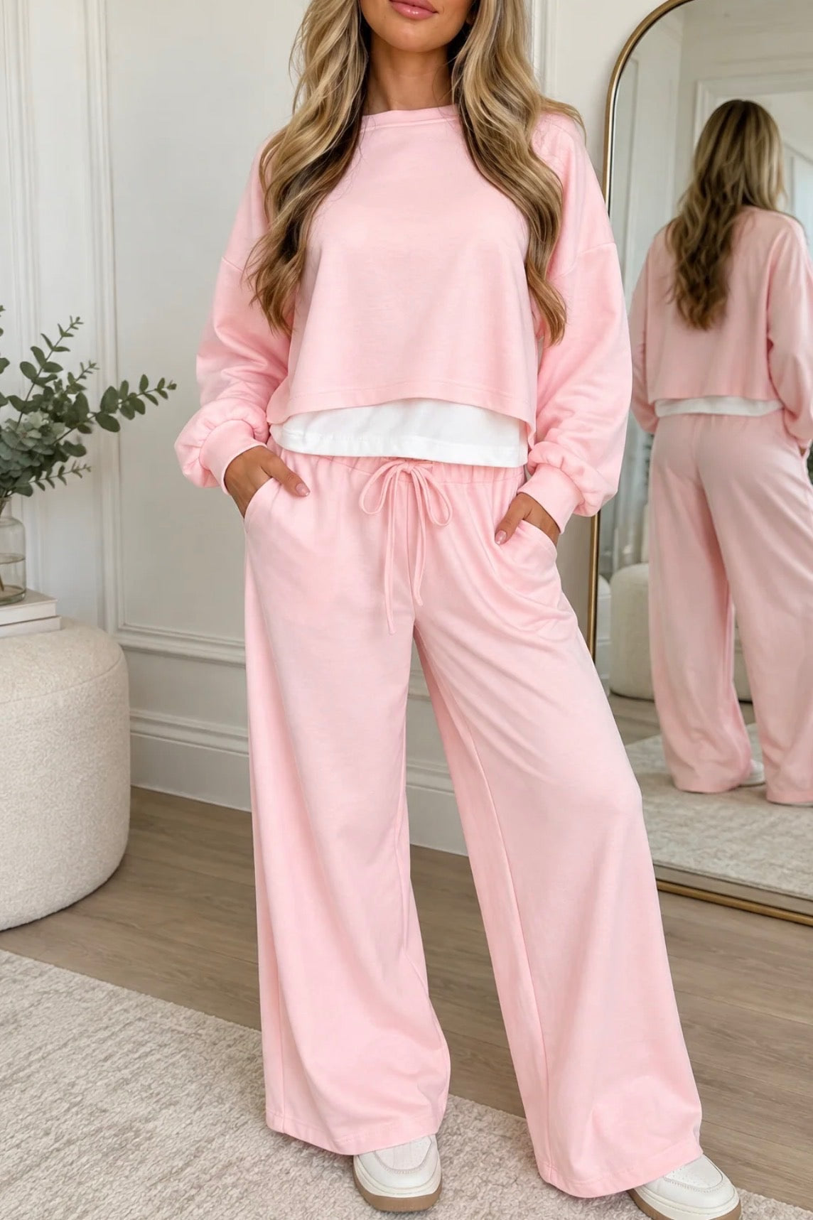 Pink Loose Set