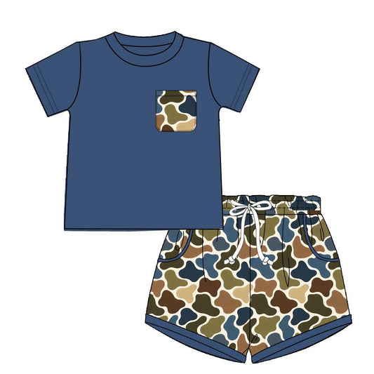 Blue Camo Shorties | RTS
