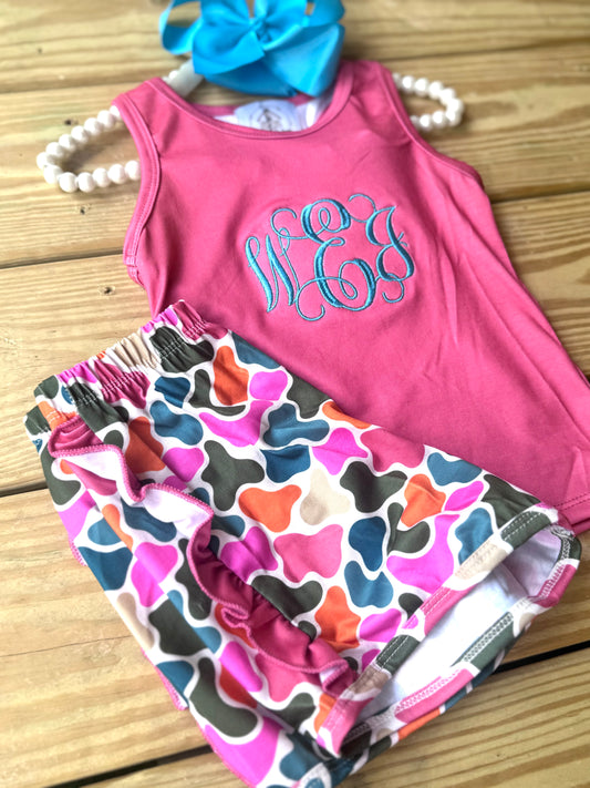 PINK CAMO SET