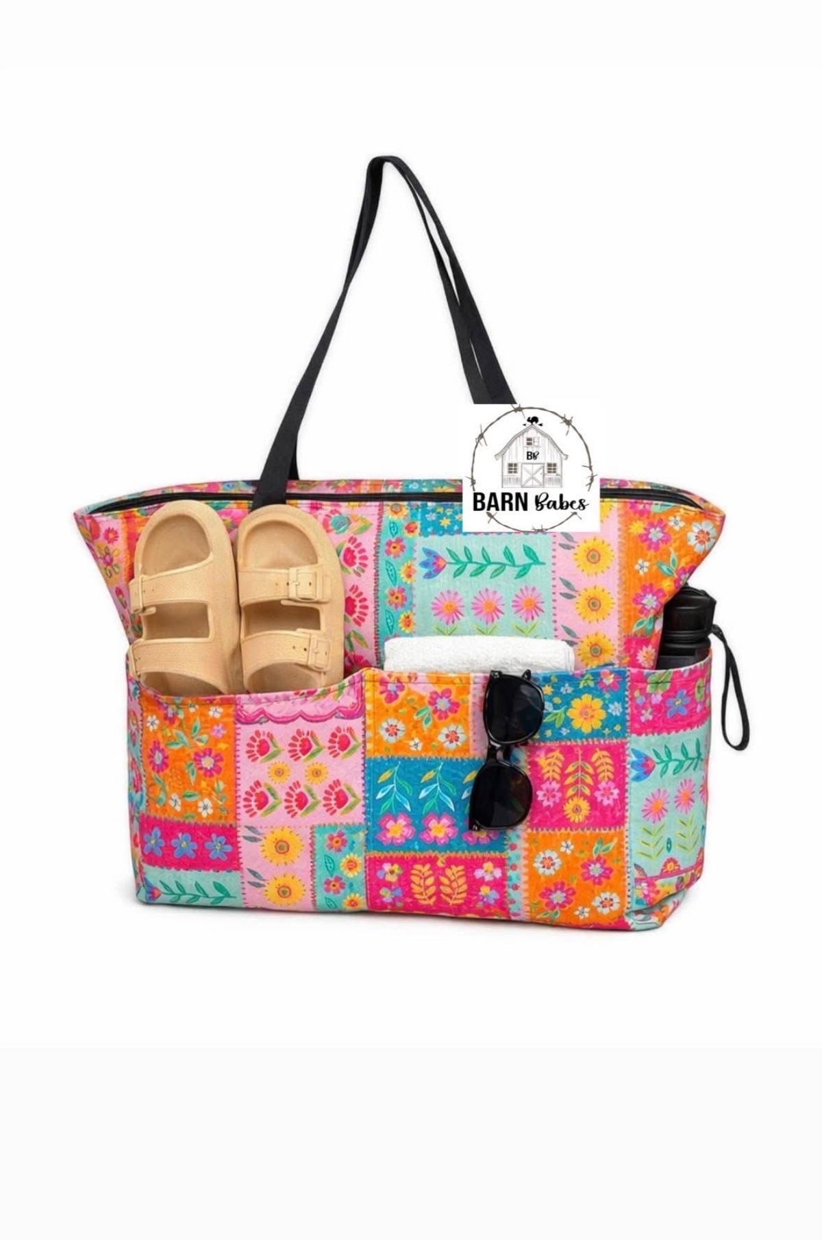 PATCHWORK TOTE BAG