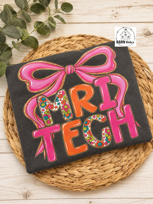 MRI TECH | PINK BOW